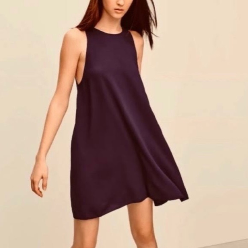 Wilfred Le Fou burgundy sleeveless dress
